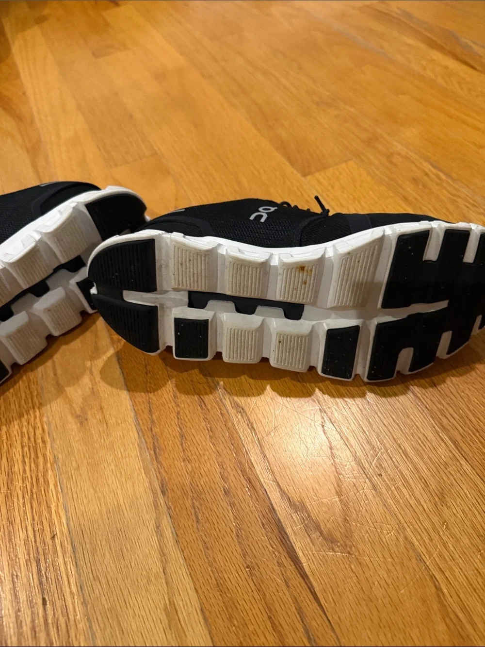 Women’s On Cloud Black and White Cloud Sneakers